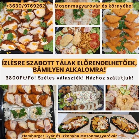 Hamburger választék
