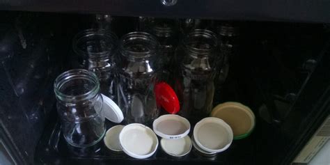 befőttes üvegek sterilizálása
