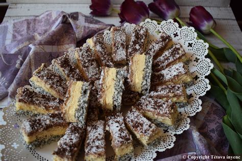 Mákos virág sütemény