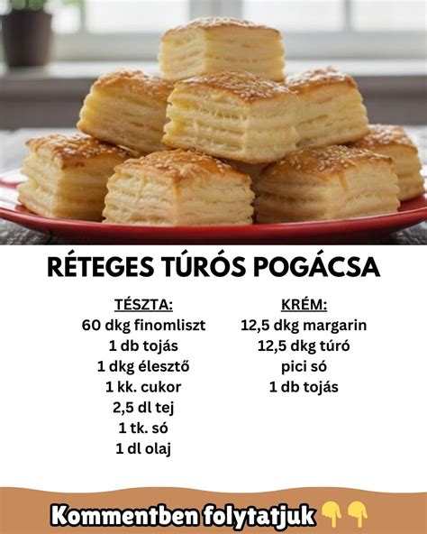 Réteges ételek és hozzávalóik