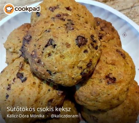 sütőtökös csokis kekszek