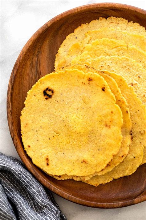 Házi készítésű kukorica tortilla