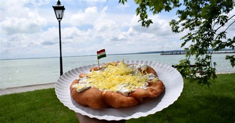 Balaton retro lángos stand