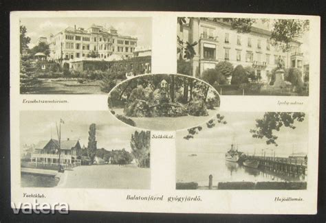 Balatonfüred hajóállomás 1955-ben