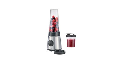 SilverCrest smoothie készítő USB töltéssel és friss gyümölcsökkel