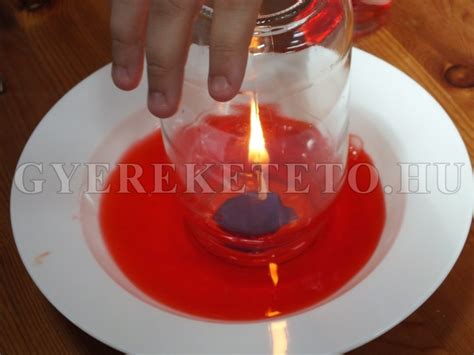 Gyertyás kísérlet a légnyomásról