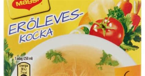 Maggi erőleves granulátumának reklámja 1906-ból