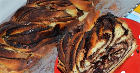 Babka kalács keresztmetszete