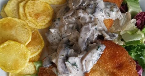 tejszínes gombaszósz tésztával