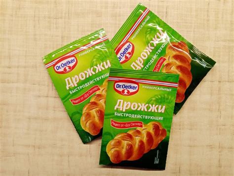 Száraz élesztő tasak