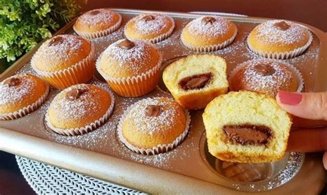 nutellás muffin tészta keverése