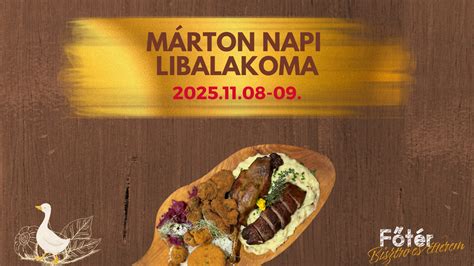 Szent Márton-napi libalakoma