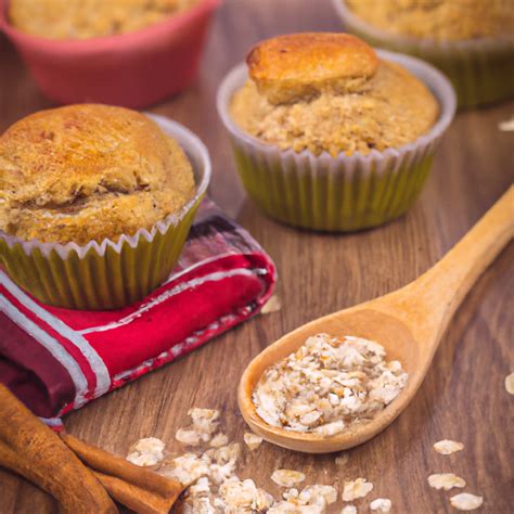 Muffinok egy asztalon, melyek egészséges hozzávalókból készültek