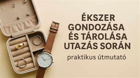 Ékszer tárolása