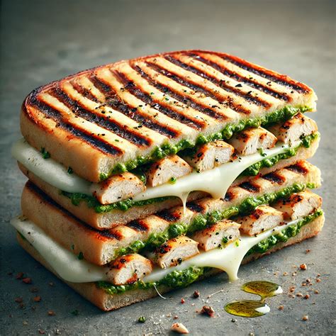 panini szendvics különböző töltelékekkel