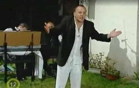Damu Roland és Palácsik Tímea a Hal a tortán forgatásán