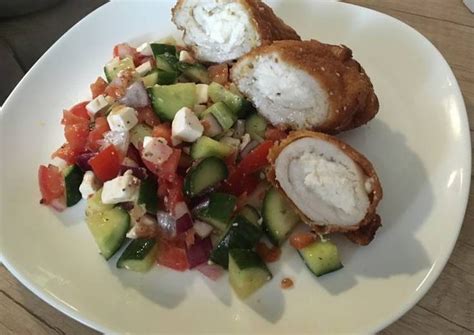 Feta sajt és csirkemell párosítás