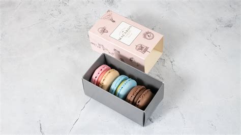 Díszdobozos macaron válogatás