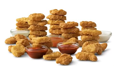 McDonald's Chicken McNuggets tálalás