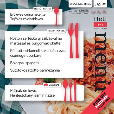 gyorséttermi menütábla és kalóriaértékek