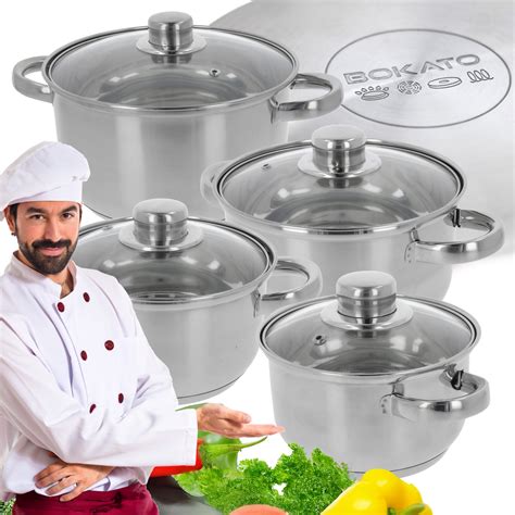 különböző típusú konyhai edények