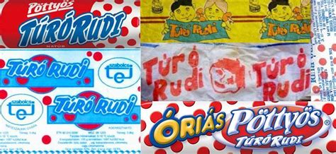 Túró Rudi csomagolás