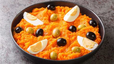 Tunéziai utcai ételárus kuszkusszal