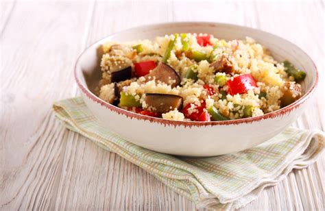 Kuszkusz és zöldségek Brazíliában