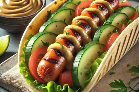 Pulykás taco friss zöldségekkel