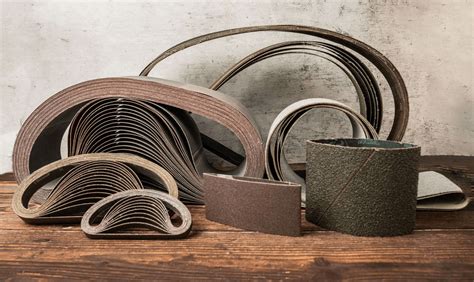 Industrial applications of abrasive belts