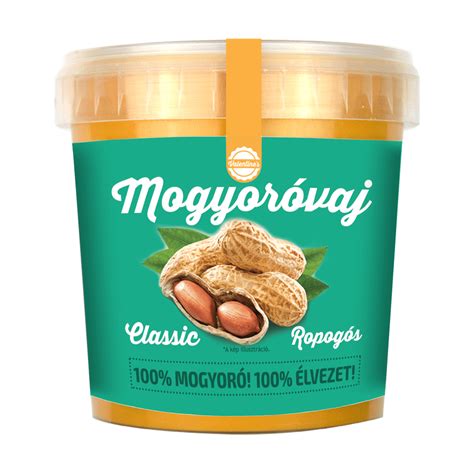 Mogyoróvaj tápanyagprofil infografika