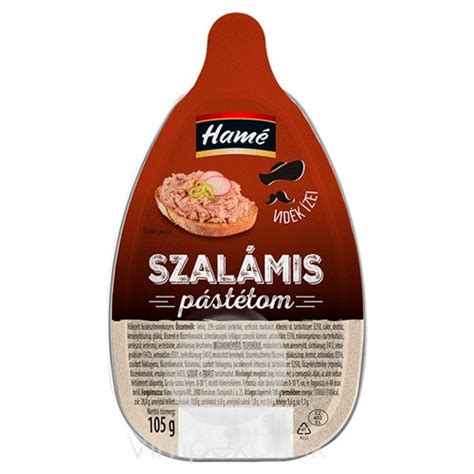 Hamé Betyár Ínyenc pástétom csomagolása