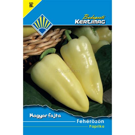 A Fehérözön paprika növekedési fázisai