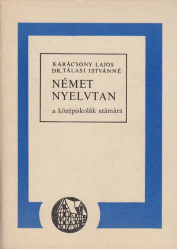 német nyelvtan könyv