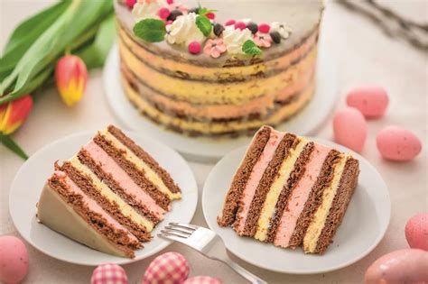 elegáns párizsi szelet torta