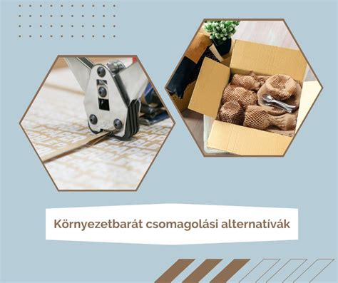 környezetbarát csomagolási technológiák