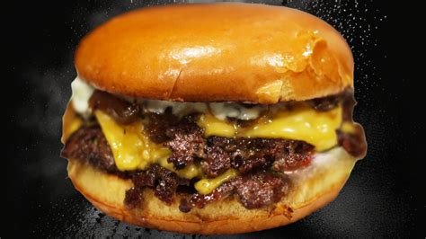 Smash burger illusztráció