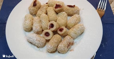 Lekvárral töltött gluténmentes tészta