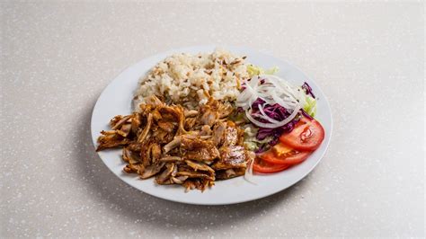 Döner kebap tál