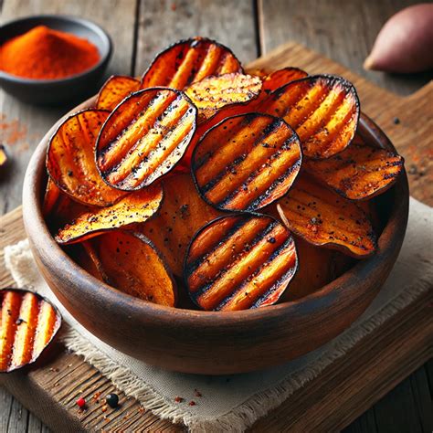 Édesburgonya chips alapanyagok