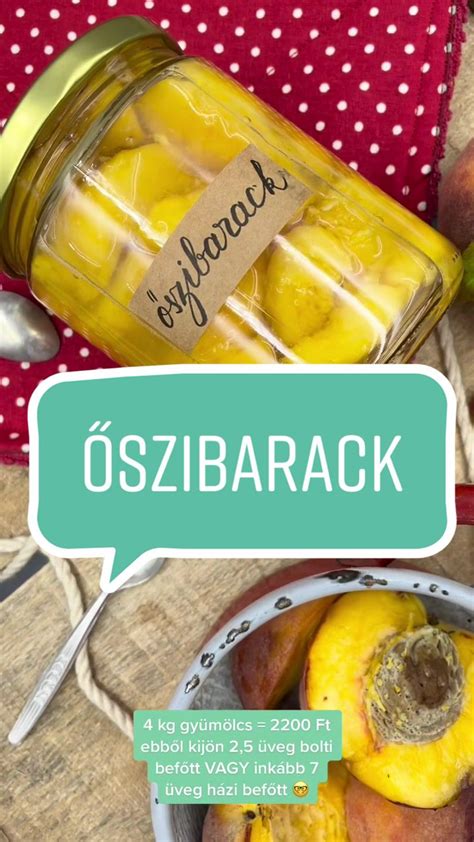 Sorakozó házi őszibarack befőttek kamra polcán