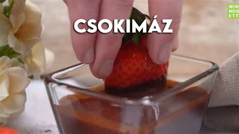 Fényes étcsokoládé máz a kókuszos szeleten