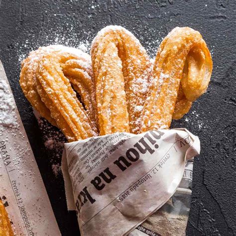 Churros tészta formázása