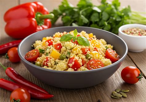 Kuszkusz és bulgur saláták