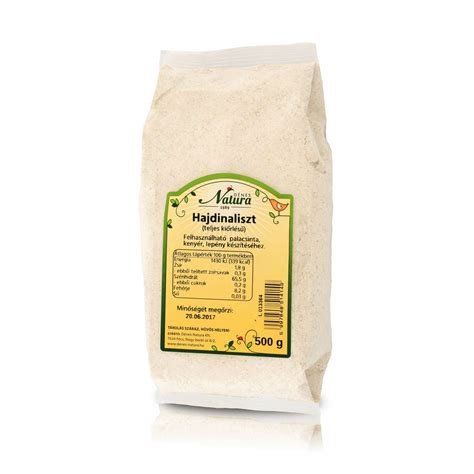 Hajdina szemek és hajdina liszt