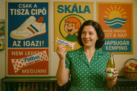A Pöttyös reklámok vizuális stílusa
