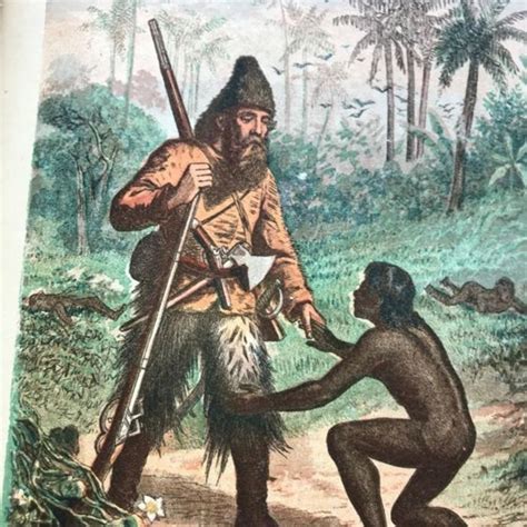 Robinson Crusoe és Péntek egy térképen