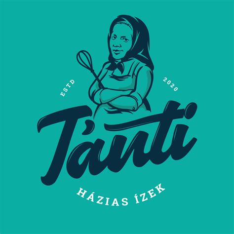 Tánti Házias Ízek logója, Art Deco stílusban