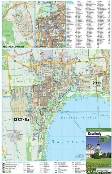Keszthely térképe