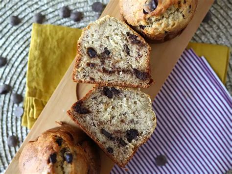 banános csokis muffinok